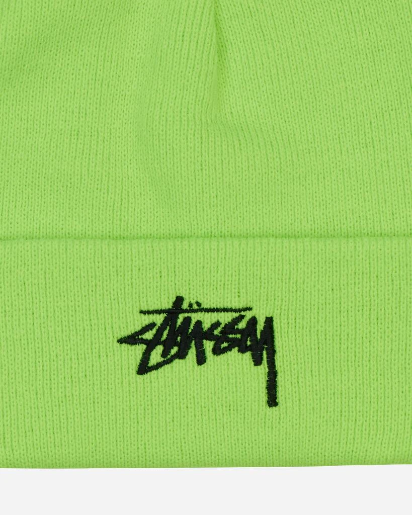 商品STUSSY|Stock Cuff Beanie Fluo Green,价格¥325,第5张图片详细描述