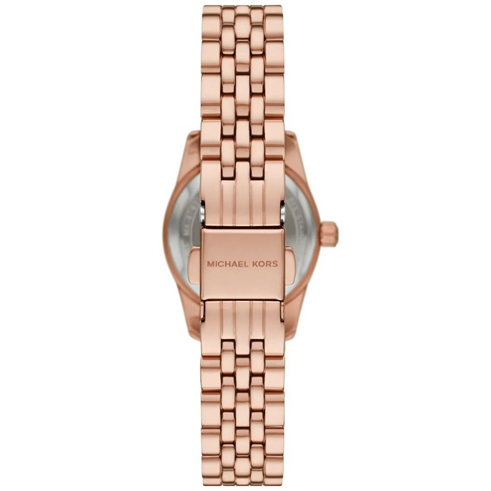 商品Michael Kors|Women's Lexington Three-Hand Rose Gold-Tone Stainless Steel Watch 26mm,价格¥1695,第3张图片详细描述