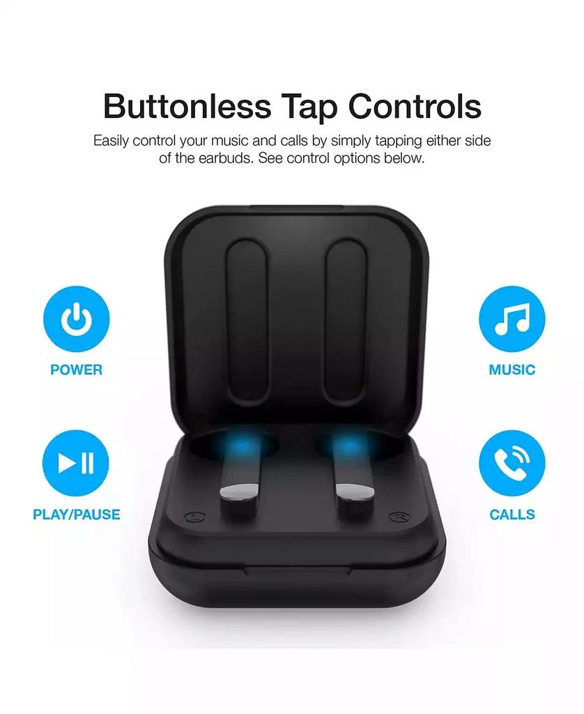 商品American Exchange|Amp Plus True Wireless Bluetooth In-Ear Earbuds,价格¥153,第4张图片详细描述