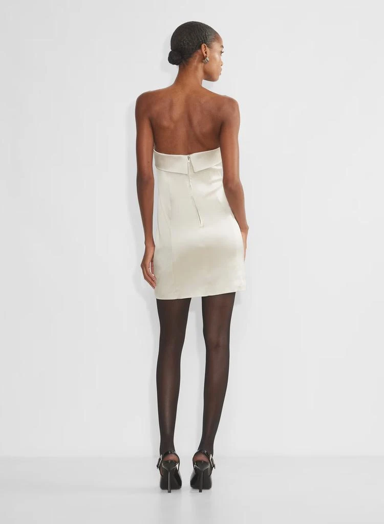 商品Aritzia|Ten - Shimmer Satin Tube Dress,价格¥813,第5张图片详细描述