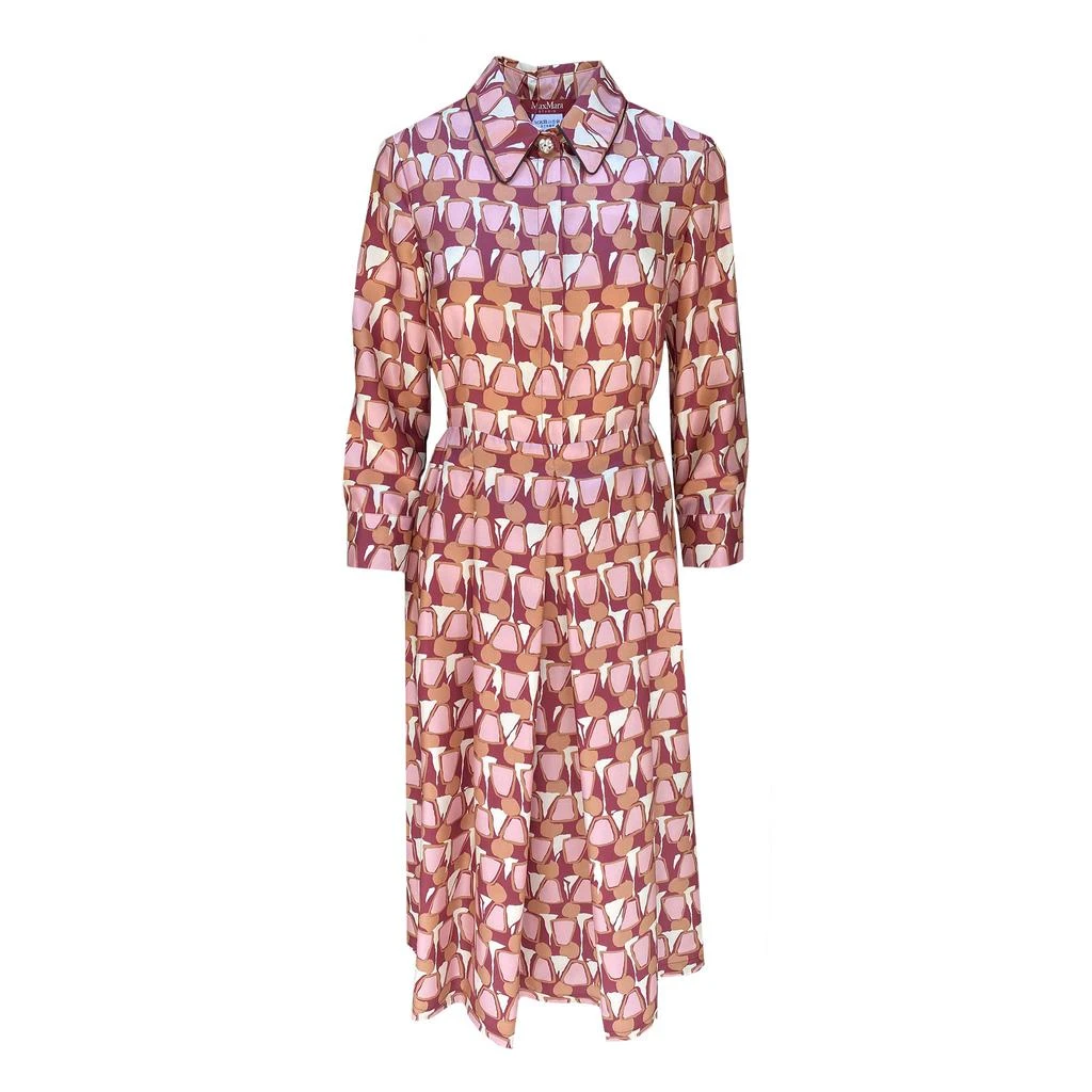 商品Max Mara|Max Mara Studio Roncolo Silk Dress,价格¥4239,第1张图片