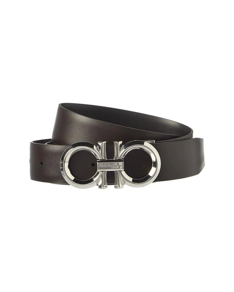 商品Salvatore Ferragamo|Salvatore Ferragamo Gancini Reversible & Adjustable Leather Belt,价格¥3716,第2张图片详细描述