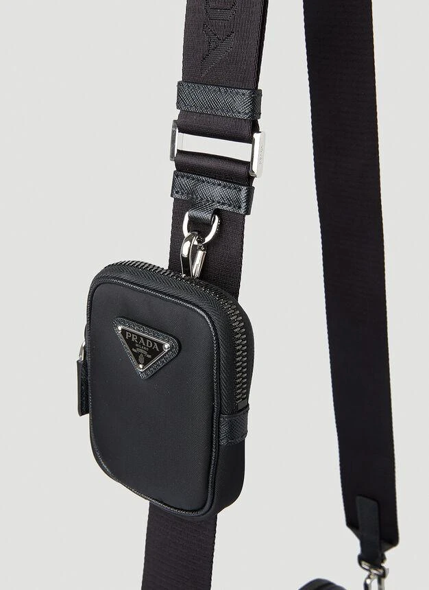商品Prada|Re-Nylon Crossbody Bag in Black,价格¥17106,第4张图片详细描述