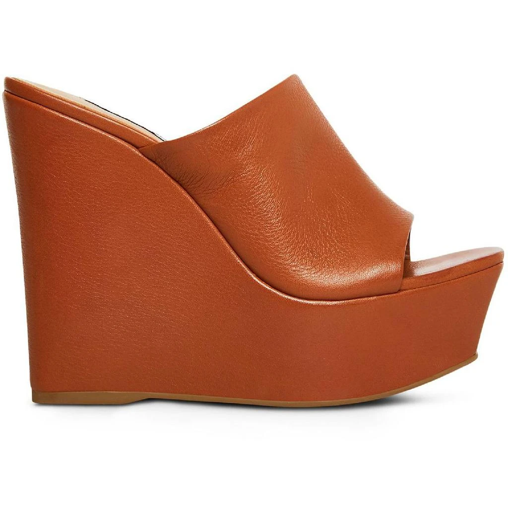 商品Steve Madden|Steve Madden Womens Barona  Leather Dressy Wedge Sandals,价格¥630,第2张图片详细描述