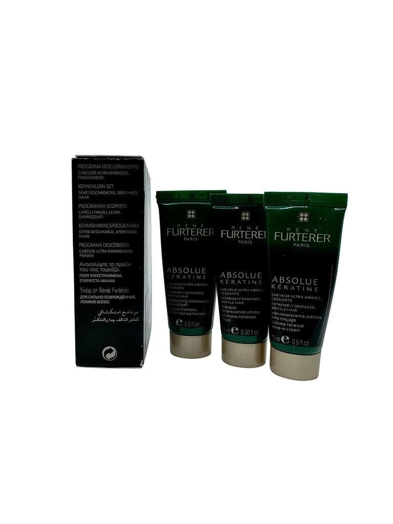 商品René Furterer|Rene Furterer Absolue Keratine Ultimate Renewal Mask Damaged Hair 0.5 OZ 3 pack,价格¥95,第2张图片详细描述