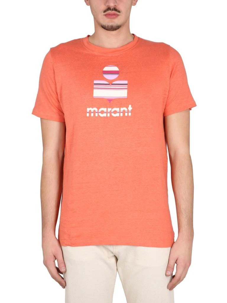 商品Isabel Marant|Isabel Marant Short-Sleeved Crewneck T-Shirt,价格¥704,第1张图片