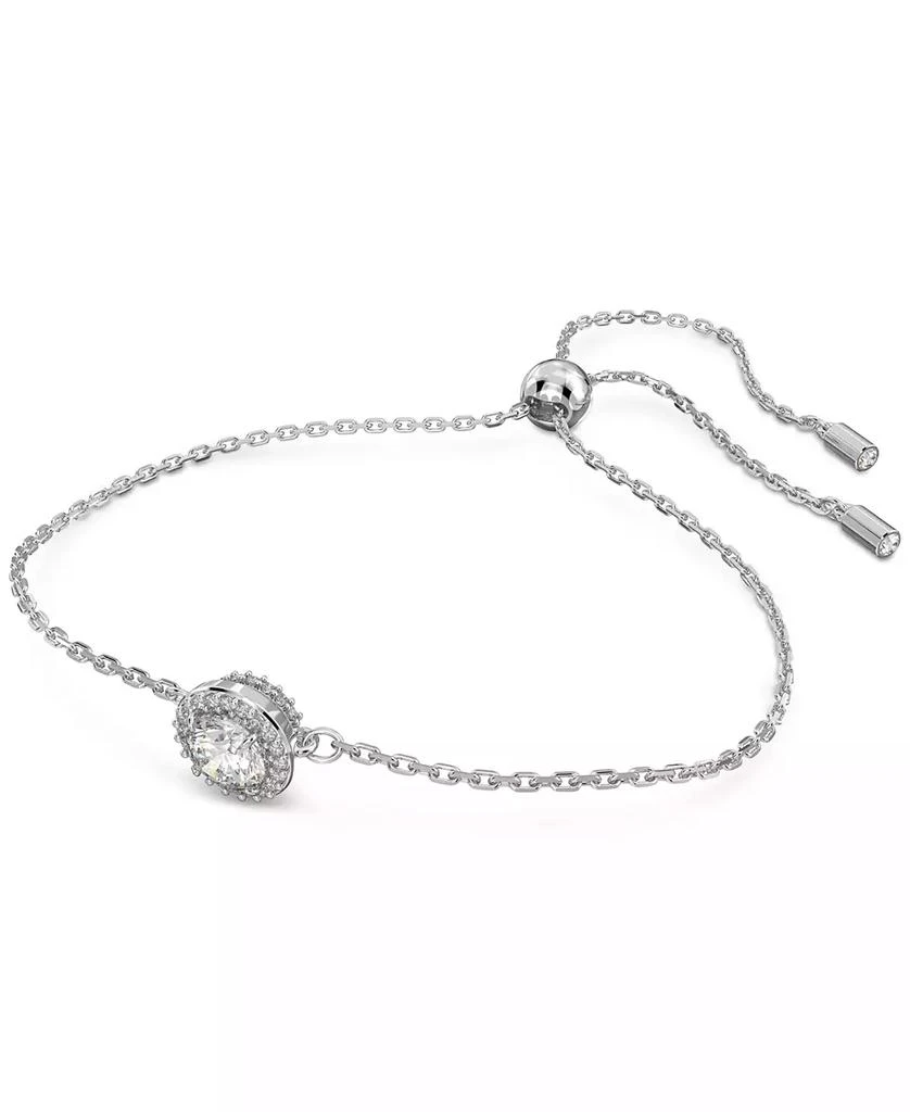 商品Swarovski|Silver-Tone Constella Crystal Bangle Bracelet,价格¥636,第2张图片详细描述