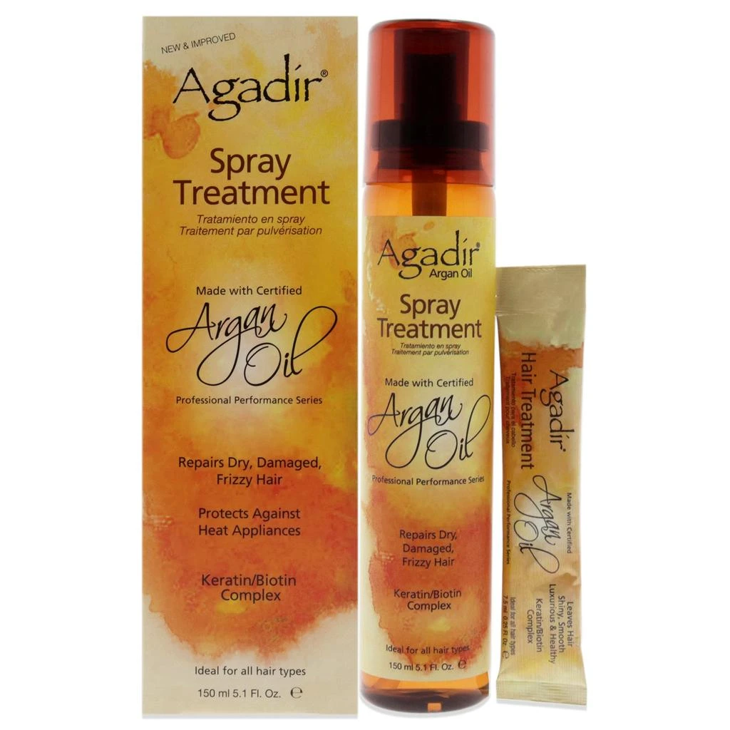 商品Agadir|Argan Oil Spray Treatment by Agadir for Unisex - 5.1 oz Treatment,价格¥168,第1张图片
