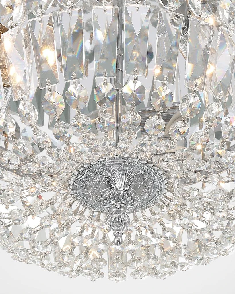 商品Swarovski|3-Light Clear Hand Cut Ceiling Mount,价格¥7682,第3张图片详细描述