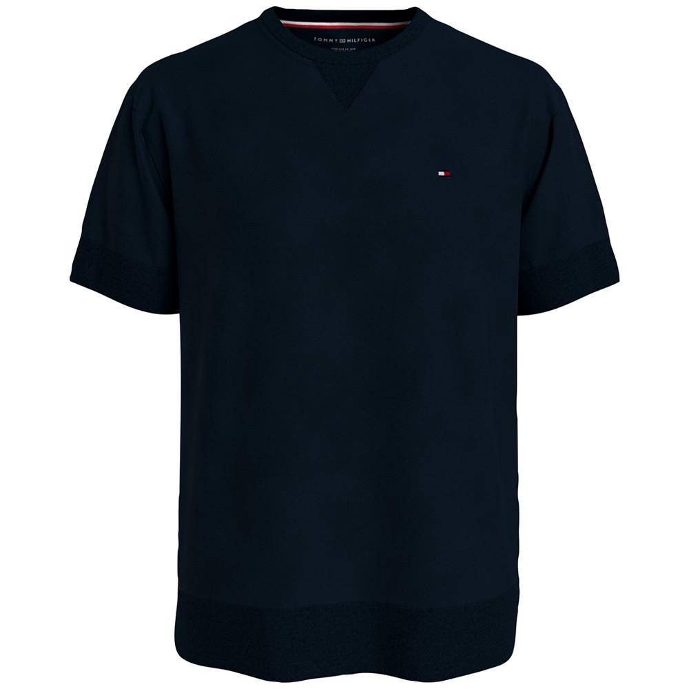 Men's French Terry Short Sleeve Beach T-Shirt商品第1张图片规格展示