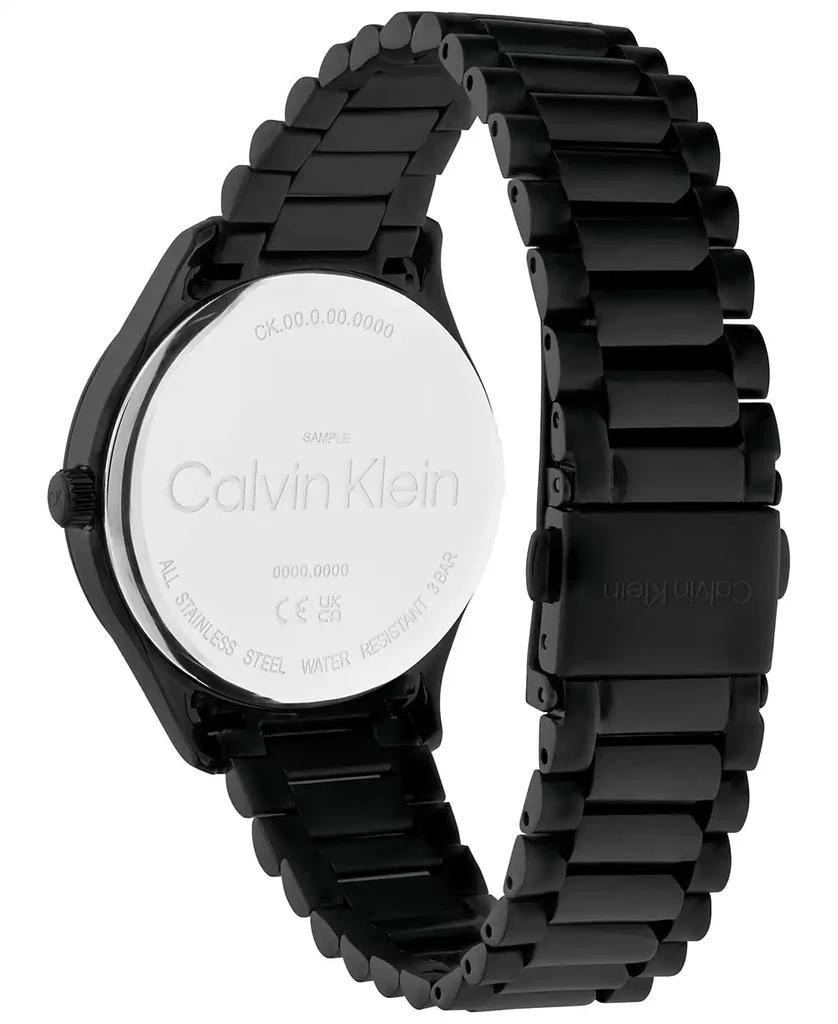 商品Calvin Klein|Women's Black Stainless Steel Bracelet Watch 35mm,价格¥849,第3张图片详细描述