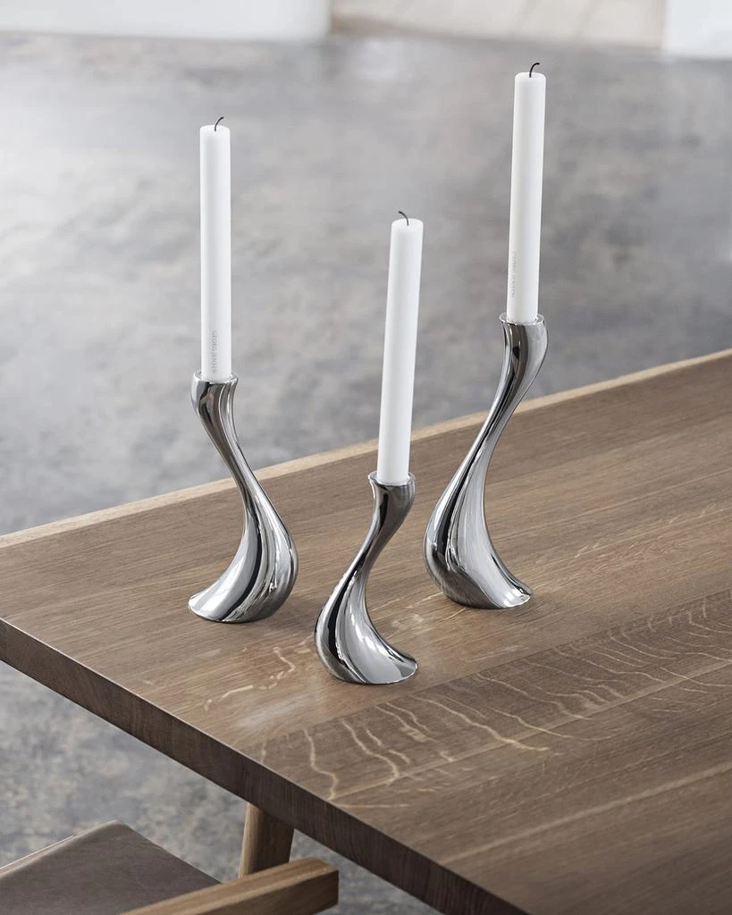 商品Georg Jensen|Cobra Candleholders, 3-Piece Set,价格¥1932,第5张图片详细描述