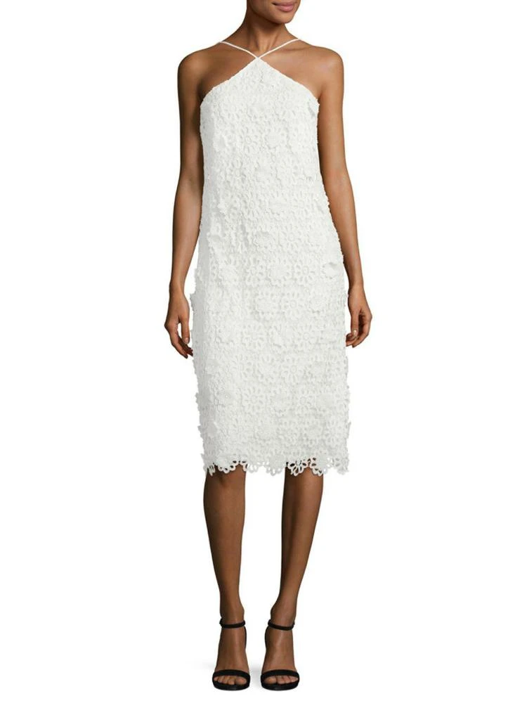 商品Trina Turk|Conga Lace Halter Dress,价格¥1039,第1张图片