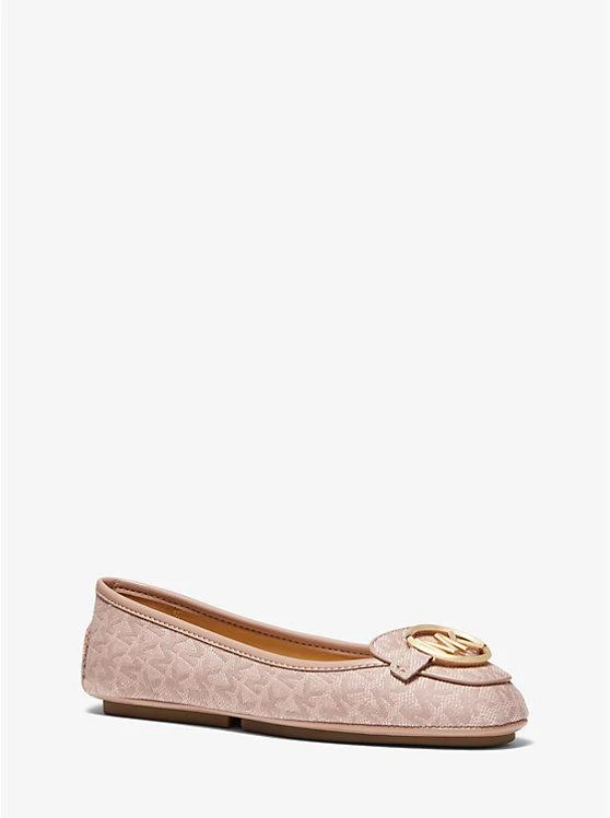 商品Michael Kors|Lillie Logo Jacquard Moccasin,价格¥868,第1张图片