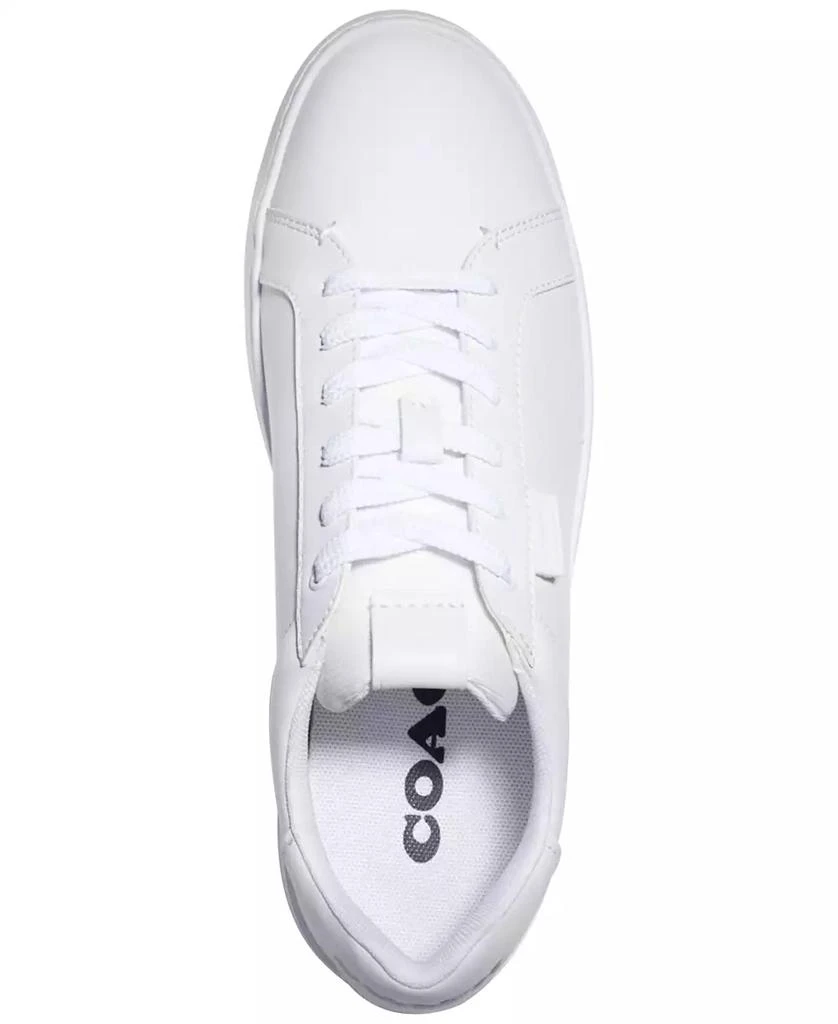 商品Coach|Men's Lowline Leather Low Top Sneaker,价格¥951,第4张图片详细描述