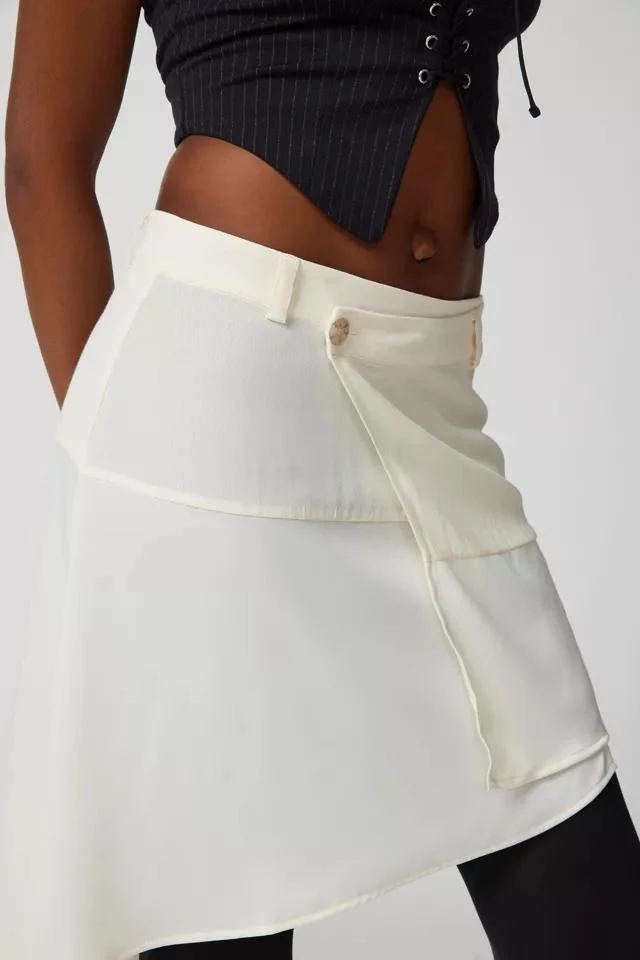 商品Urban Outfitters|UO Tessa Asymmetrical Wrap Skirt,价格¥332,第3张图片详细描述