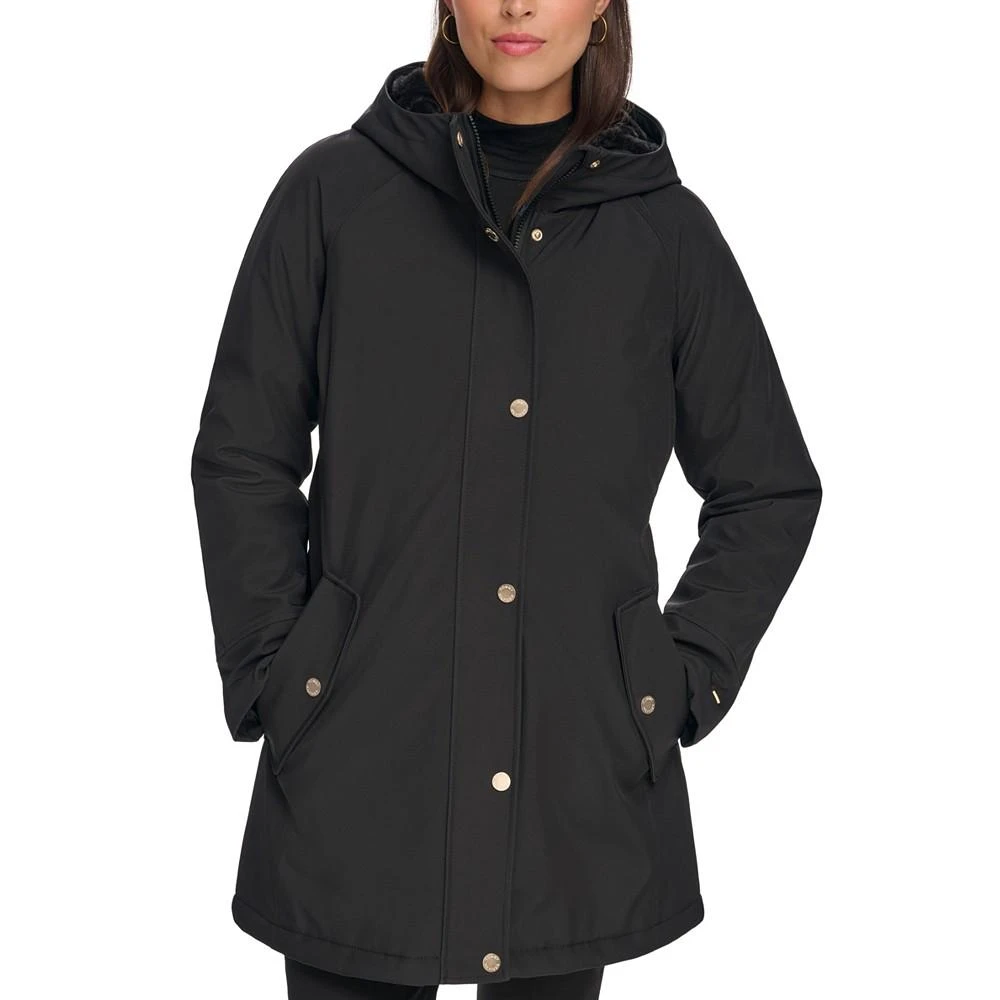 商品Tommy Hilfiger|Women's Hooded Anorak Raincoat,价格¥1196,第1张图片