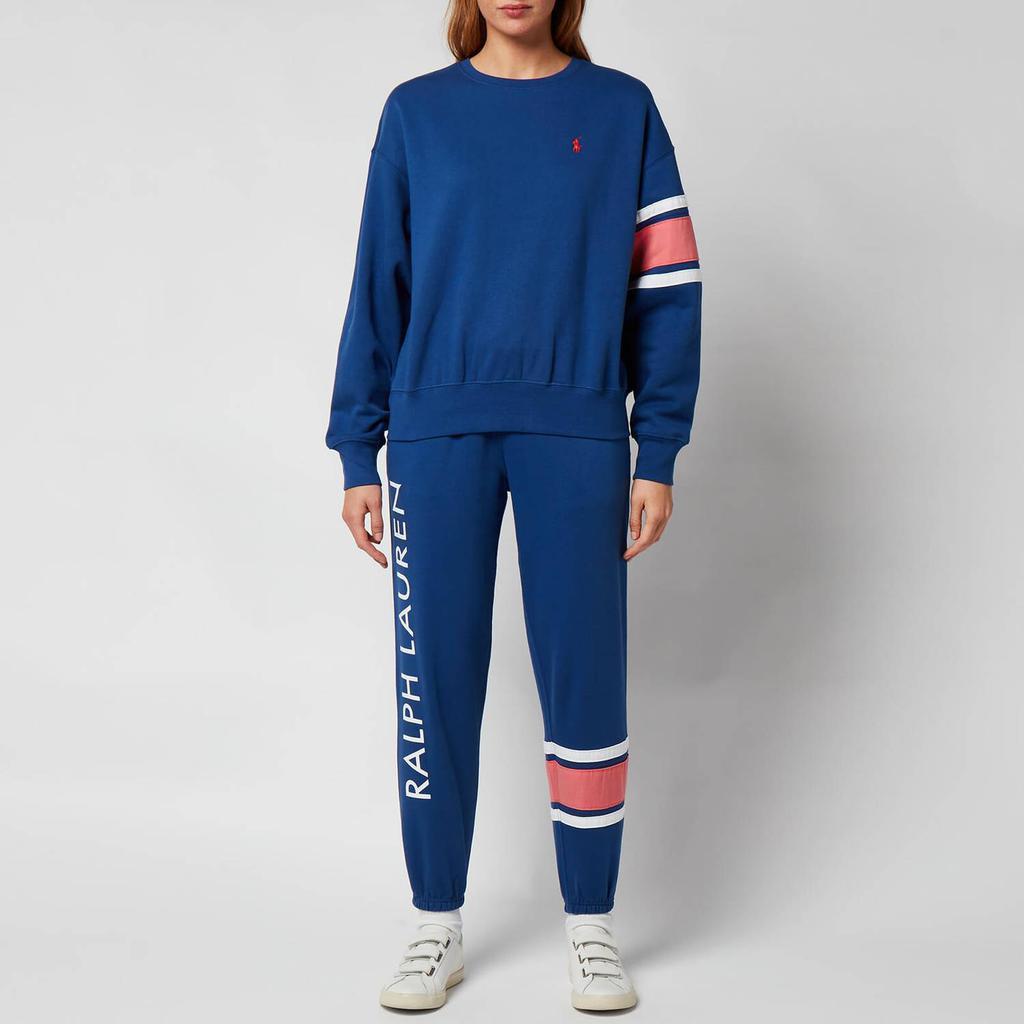 商品Ralph Lauren|Polo Ralph Lauren Women's Side Logo Sweatpants - Beach Royal,价格¥514,第5张图片详细描述