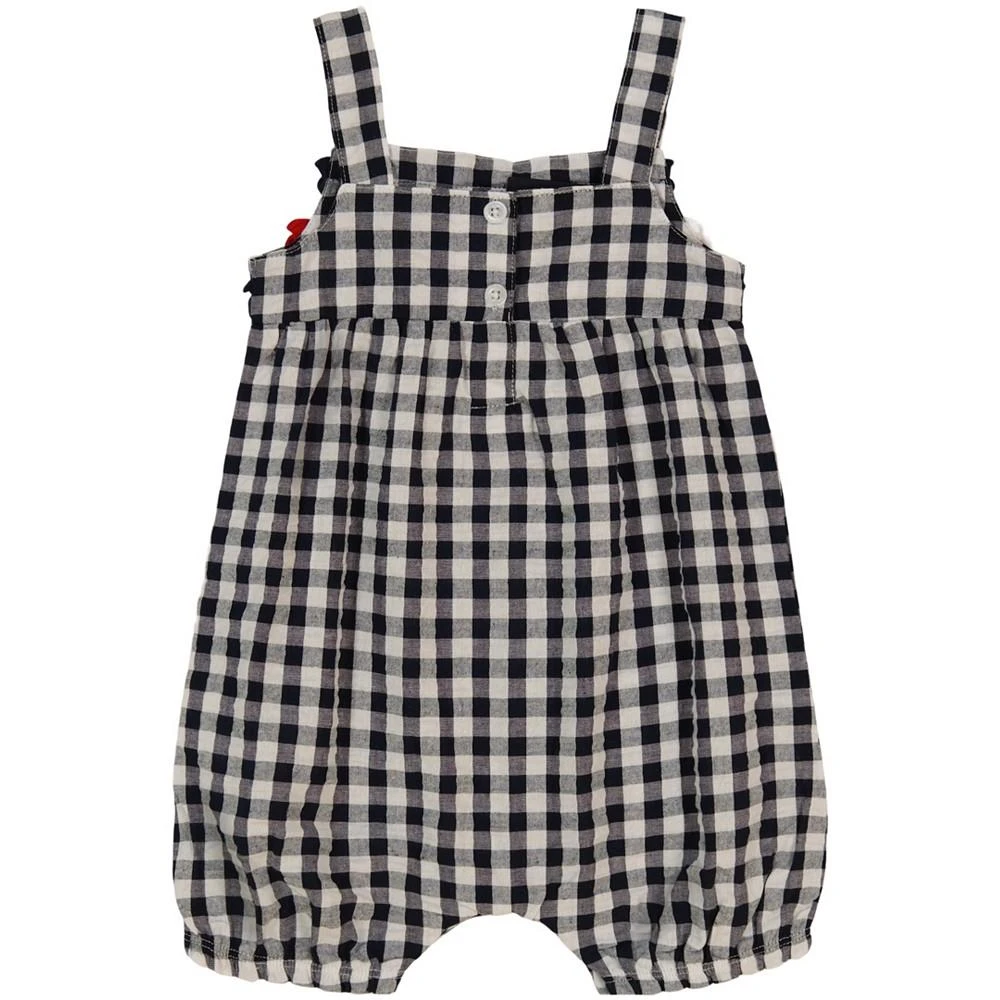 商品Tommy Hilfiger|Baby Girls Ruffle Gingham Sunsuit and Headband, 2 Piece Set,价格¥147,第2张图片详细描述