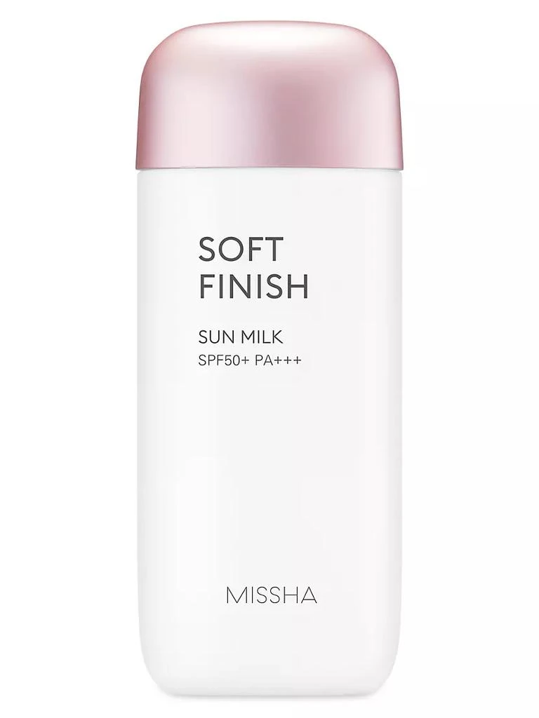 商品MISSHA|Missha Safe Block Soft Finish Sun Milk SPF 50+,价格¥120,第1张图片