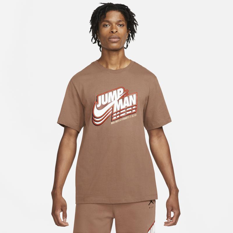 商品NIKE|Nike Jumpman Short Sleeve Graphic Crew - Men's,价格¥185,第1张图片