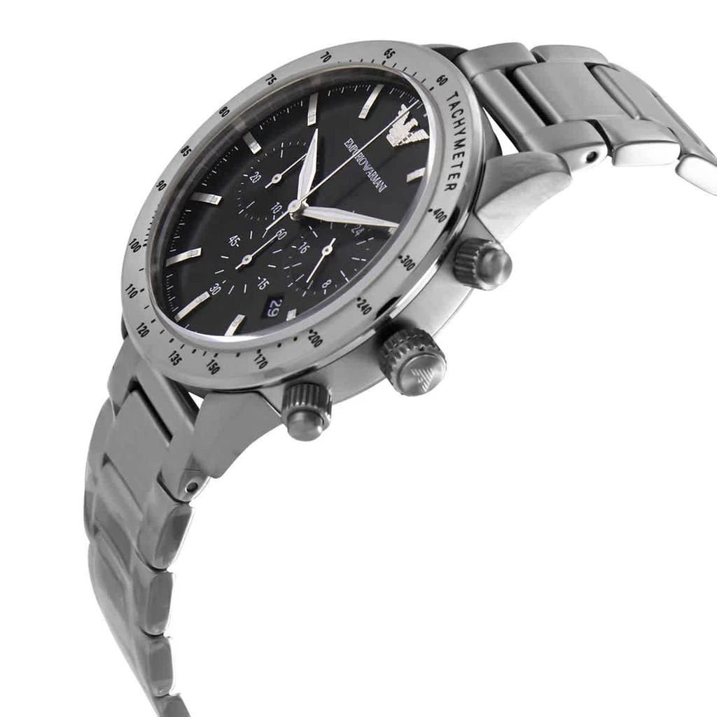 商品Emporio Armani|Chronograph Quartz Black Dial Men's Watch AR11241,价格¥1170,第2张图片详细描述