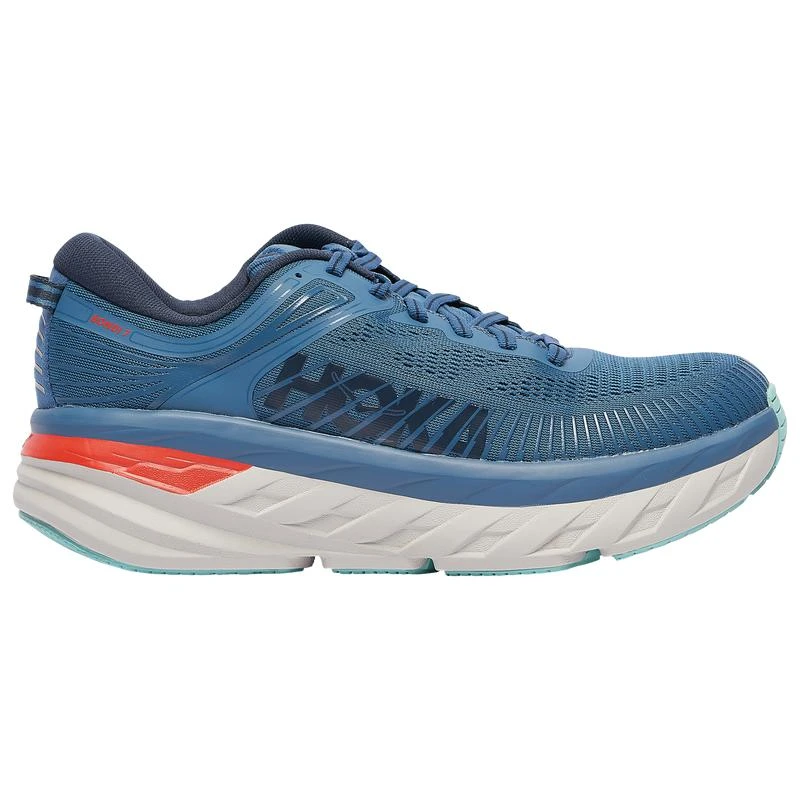 商品Hoka One One|HOKA Bondi 7 - Men's,价格¥1200,第1张图片