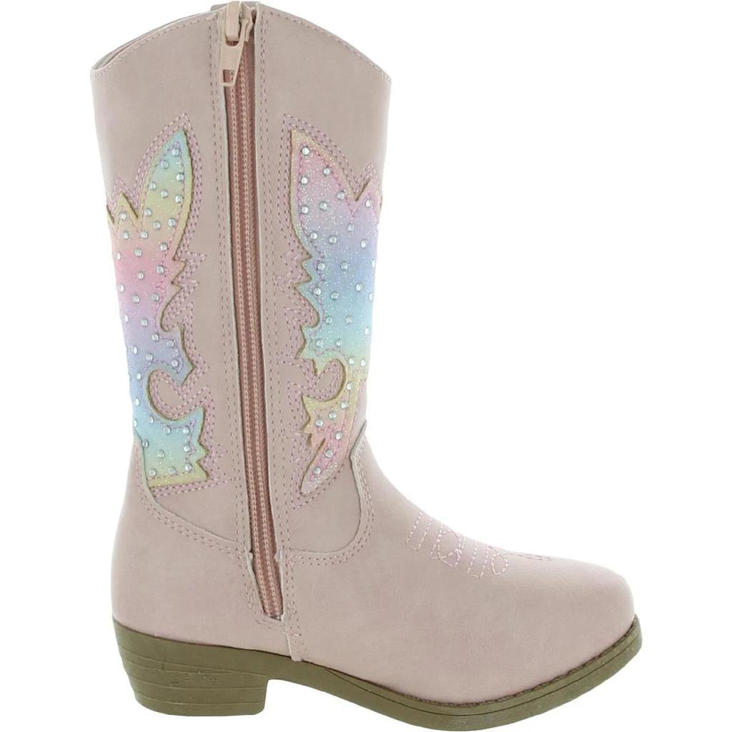 商品Kensie|Kensie Girl Girls Toddler Round Toe Cowboy, Western Boots,价格¥153,第3张图片详细描述