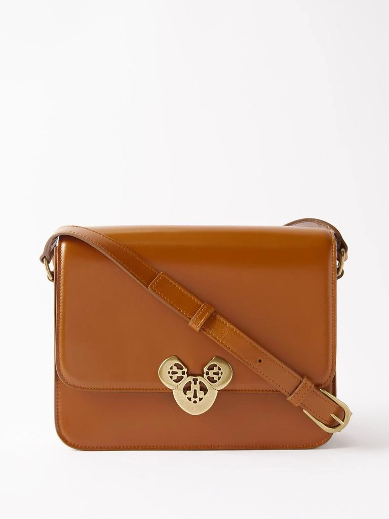 商品Isabel Marant|Elda leather cross-body bag,价格¥6700,第1张图片