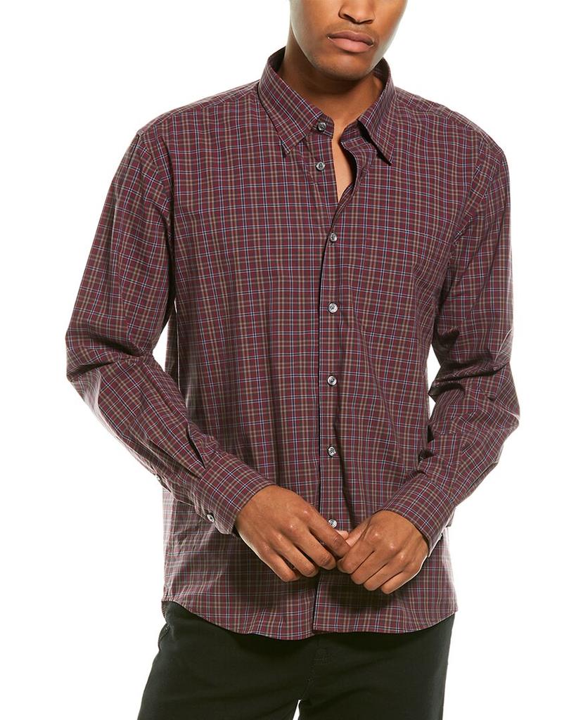 Scott Barber Winter Poplin Plaid Shirt商品第1张图片规格展示