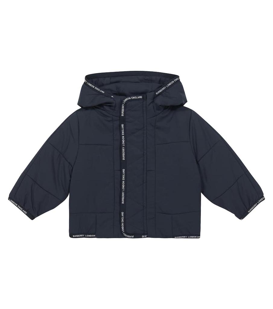 Baby quilted hooded jacket商品第1张图片规格展示