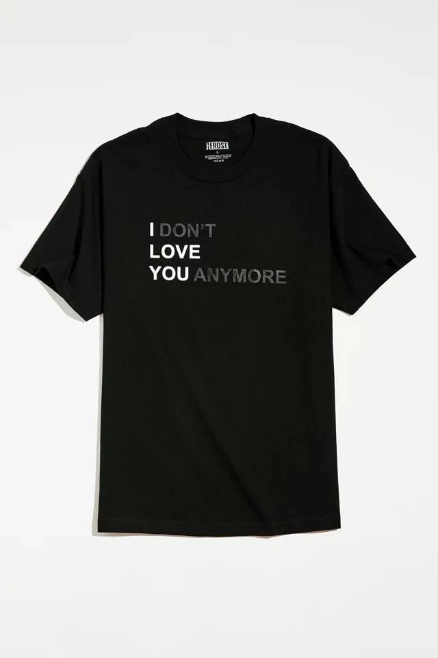 商品Urban Outfitters|J-Frost I Don’t Love You Anymore Tee,价格¥191,第1张图片