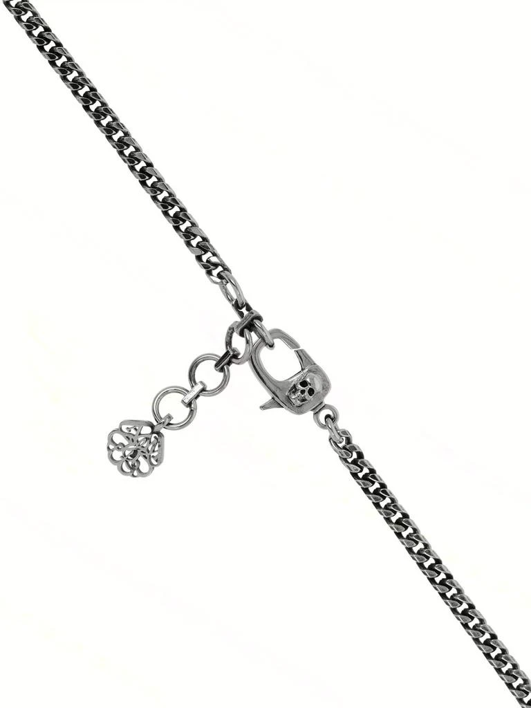 商品Alexander McQueen|Jeweled Skull Brass Necklace,价格¥4077,第3张图片详细描述