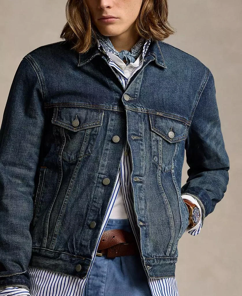 商品Ralph Lauren|Men's Denim Trucker Jacket,价格¥1445,第3张图片详细描述