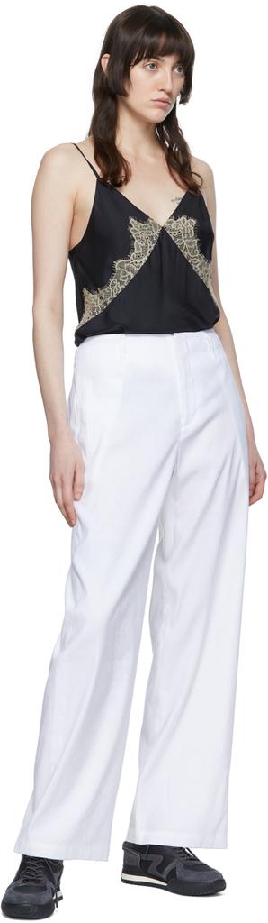 White Linen Trousers商品第4张图片规格展示