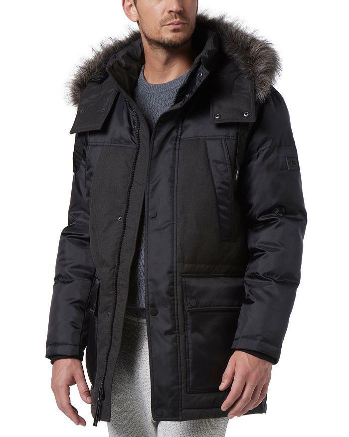 商品Andrew Marc|Tripp Removable Faux Fur Hooded Parka,价格¥2827,第5张图片详细描述