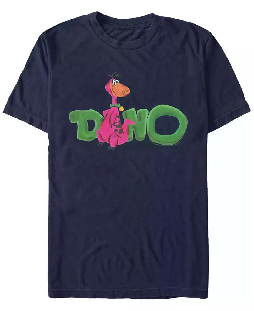 商品FIFTH SUN|Men's The Flintstones Dino Name Short Sleeve T-shirt,价格¥132,第1张图片