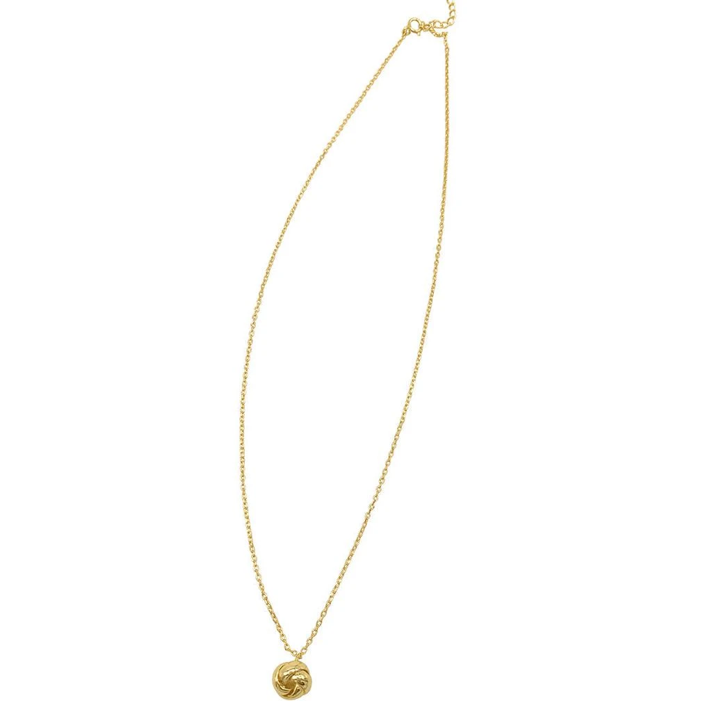 商品ADORNIA|Adornia Knot Pendant Necklace gold,价格¥154,第1张图片详细描述