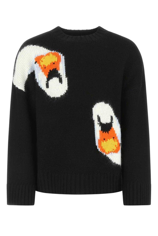 JW Anderson Graphic Intarsia Crewneck Jumper商品第1张图片规格展示