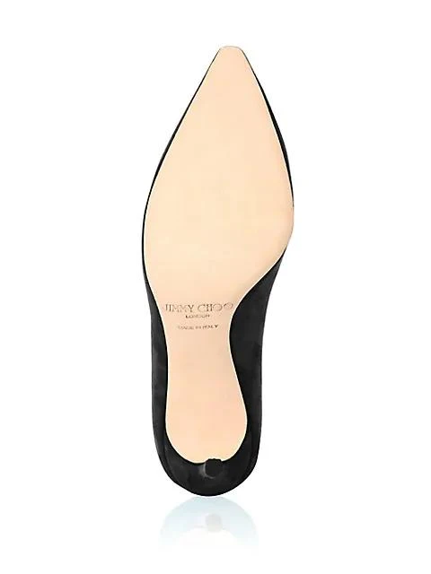 商品Jimmy Choo|Romy 85 麂皮绒高跟鞋,价格¥4459,第5张图片详细描述