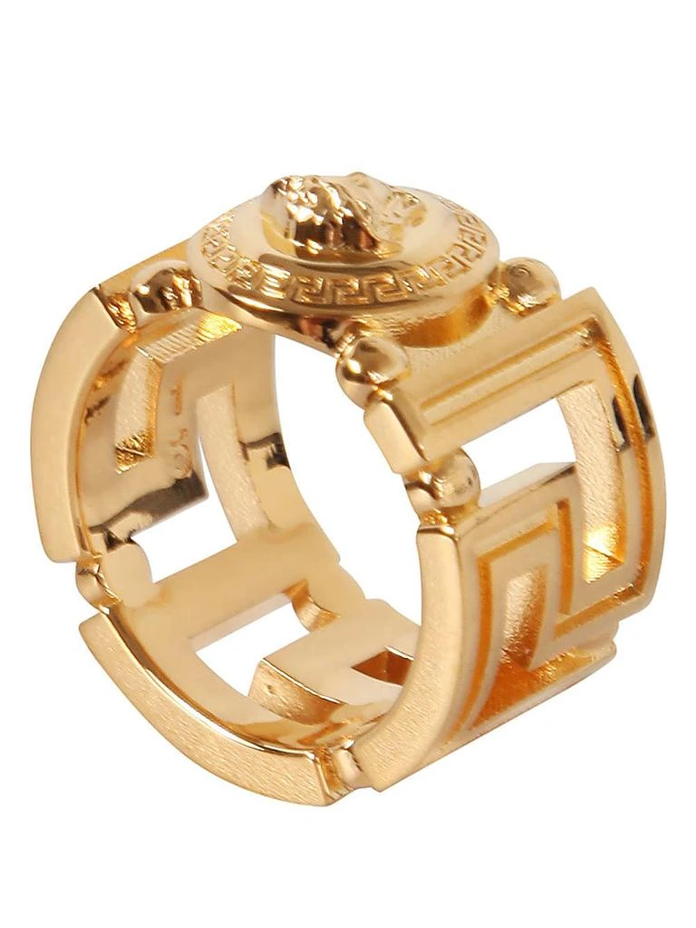 商品Versace|Versace Chained Logo Ring,价格¥2000,第2张图片详细描述