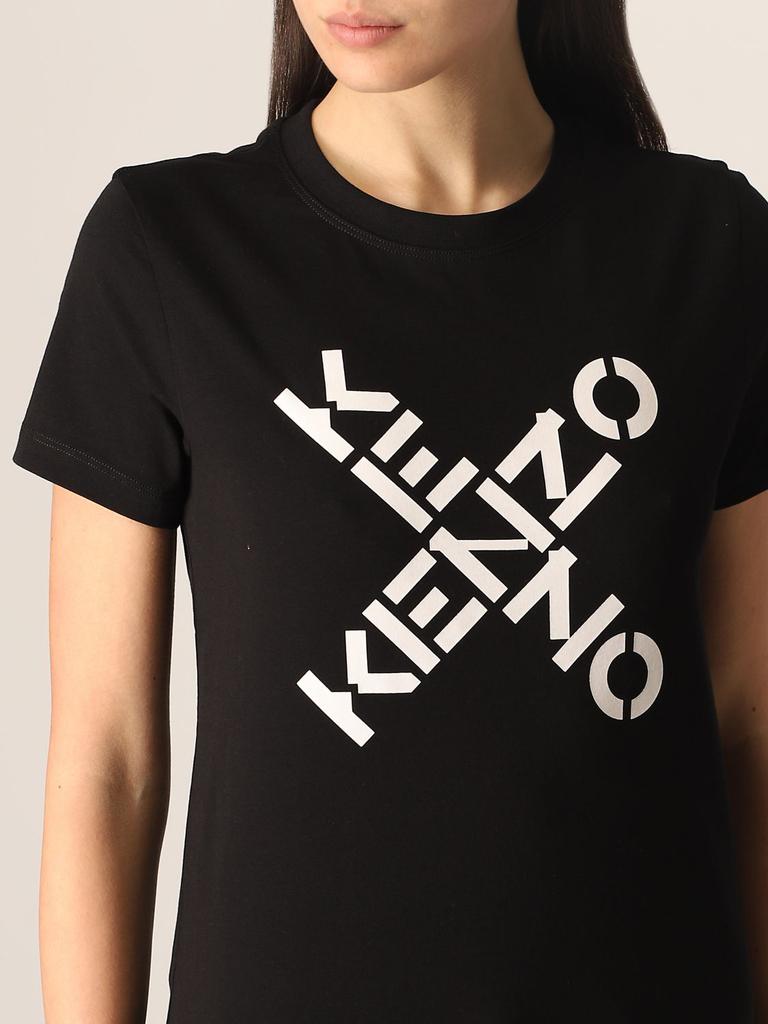 Kenzo cotton t-shirt with logo商品第3张图片规格展示