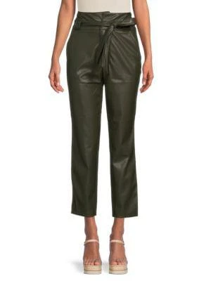 商品Bailey 44|Winoa Belted Faux Leather Pants,价格¥396,第1张图片