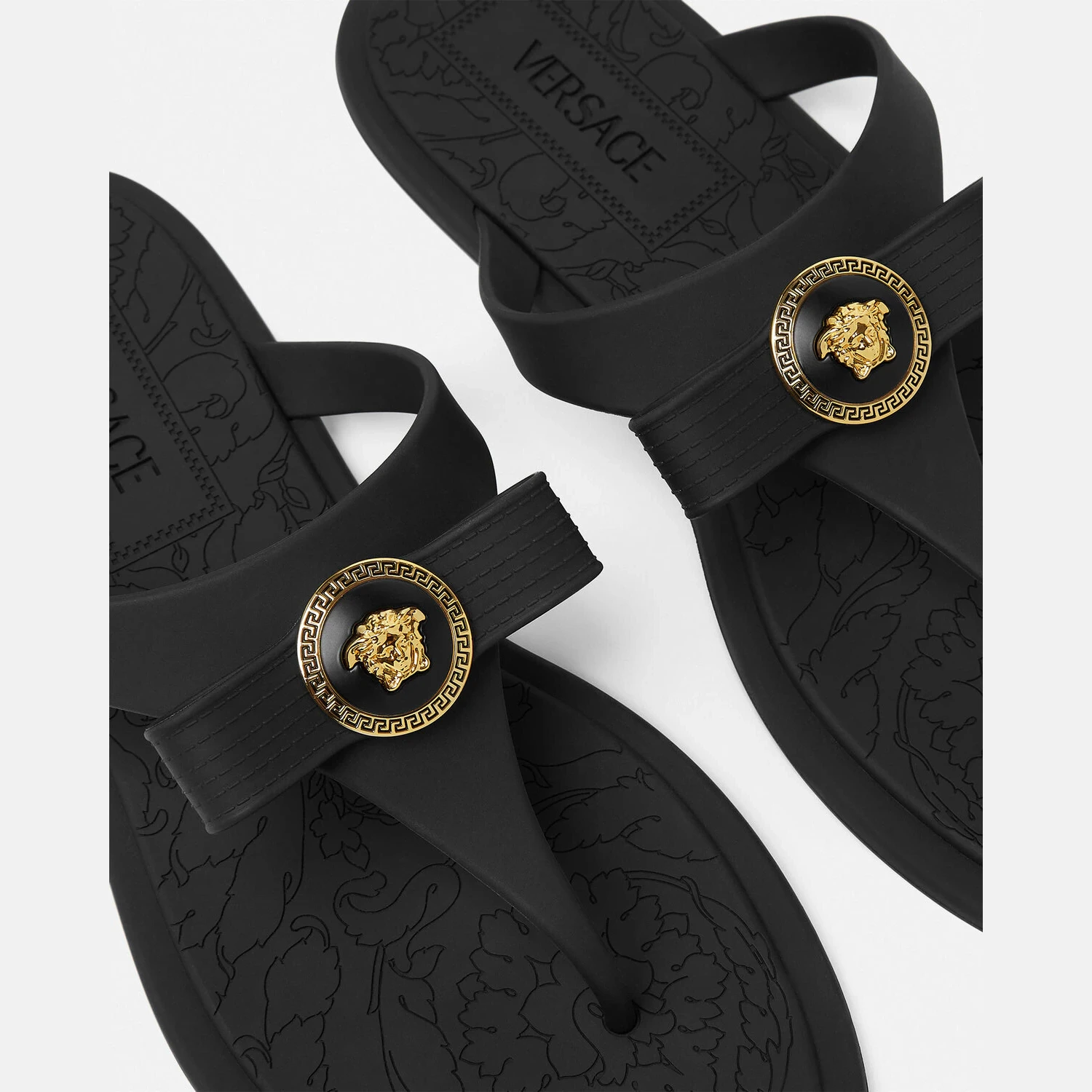 【预售】 范思哲 25春夏 女士 拖鞋 Gianni Ribbon凉鞋 1018789-1A10983_1B00V  商品