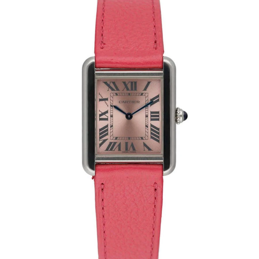 商品[二手商品] Cartier|Pre-owned Cartier Tank Quartz Pink Dial Ladies Watch 3170,价格¥25819,第1张图片