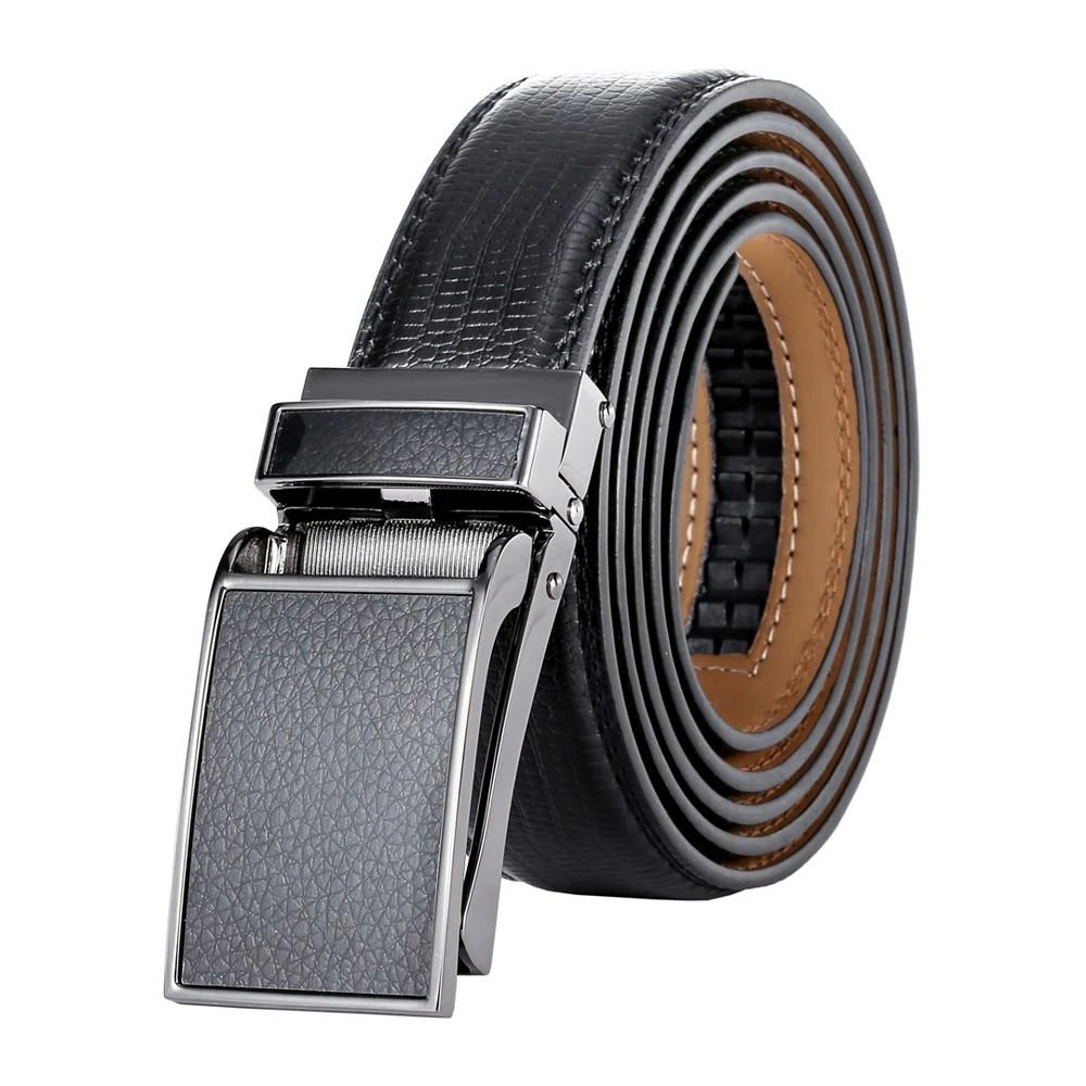 商品Mio Marino|Men's Linxx Designer Ratchet Leather Belt,价格¥192,第1张图片