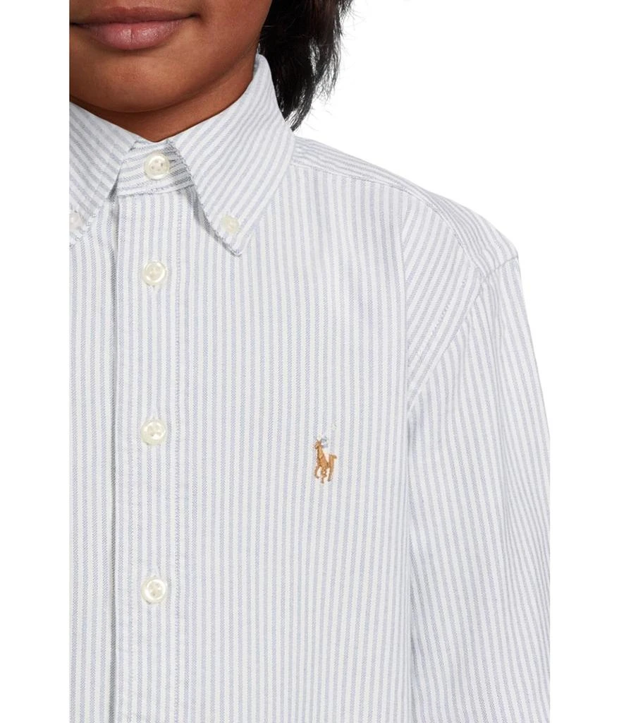 商品Ralph Lauren|大童款 条纹棉质牛津衬衫,价格¥449,第3张图片详细描述