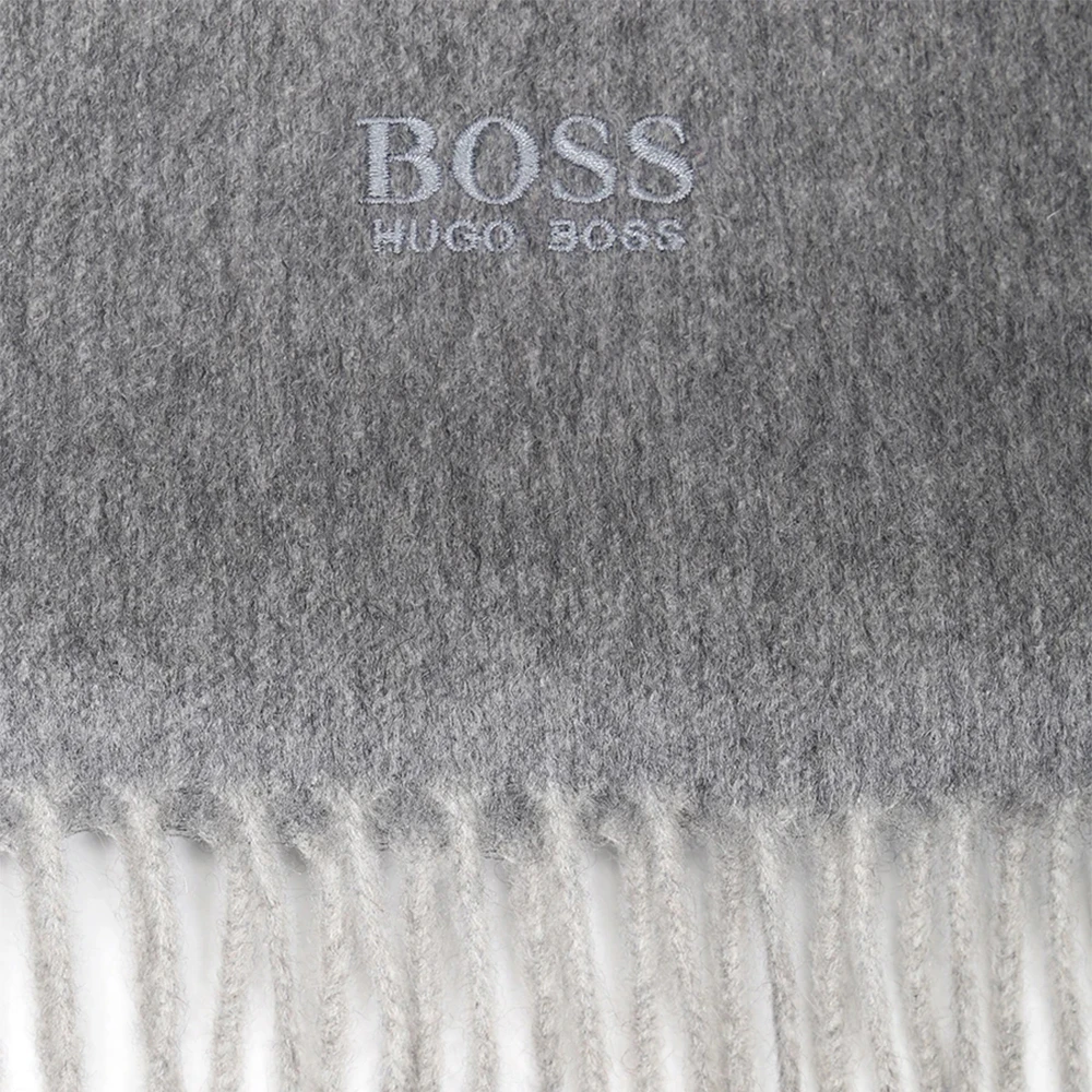 HUGO BOSS 灰色男士围巾 50415017-030 商品