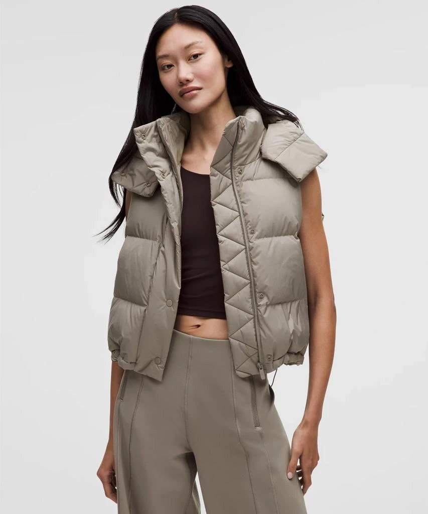 Wunder Puff 600-Down-Fill Cropped Vest 商品