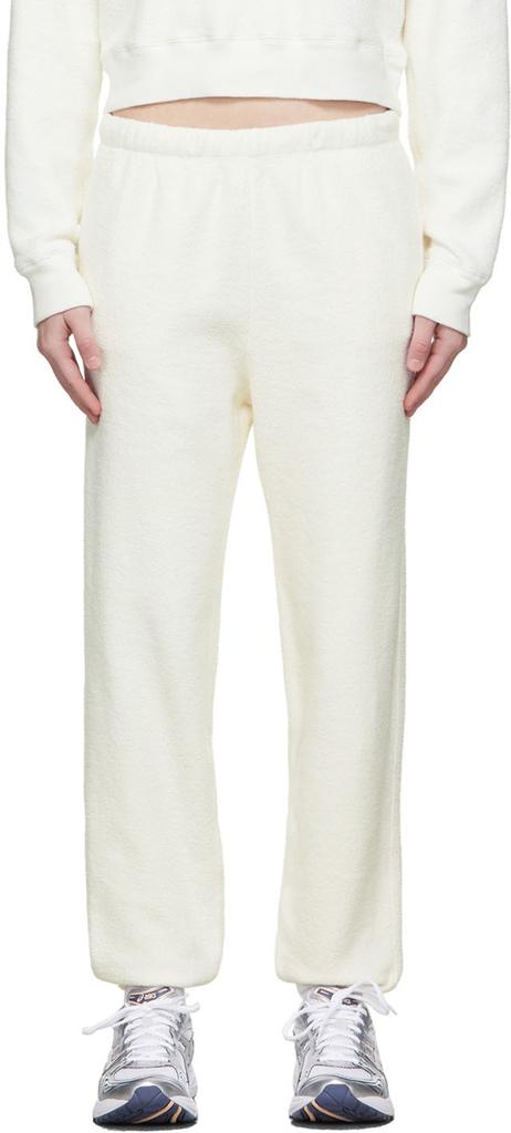 White 80s Lounge Pants商品第1张图片规格展示